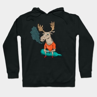 Moose Smoker Hoodie